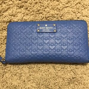 Blue Kate spade wallet